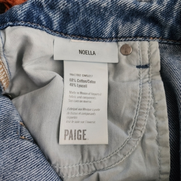 PAIGE VINTAGE NOELLA STRAIGHT LEG JEANS - Picture 5 of 6